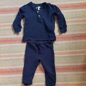 Polo by Ralph Lauren Navy Kids Matching Set